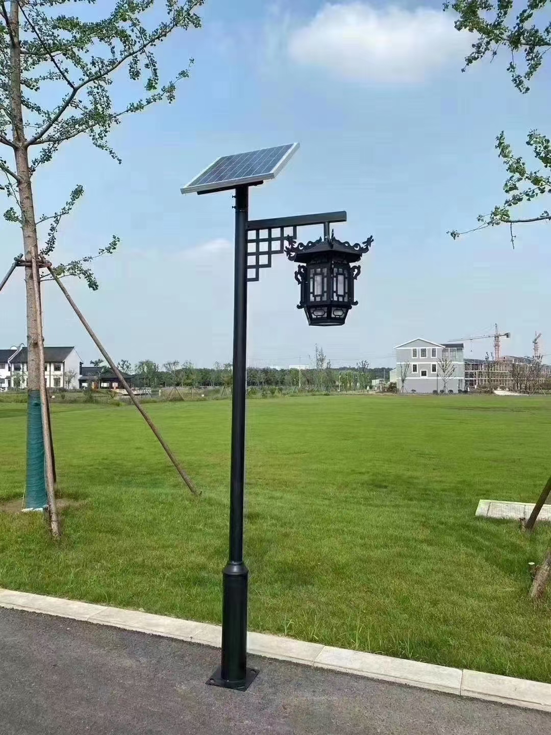 咸陽小區太陽能路燈項目